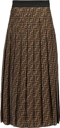 fendi skirt with plaid blouse cheap online