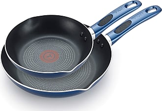 T-fal Excite ProGlide Nonstick Thermo-Spot Heat Indicator Dishwasher Oven  Safe Fry Pan Cookware, 12-Inch, Blue