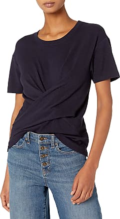 athletic-shirts Daily Ritual Cotton Modal Stretch Slub Puff Sleeve T-shirt Marque Femme