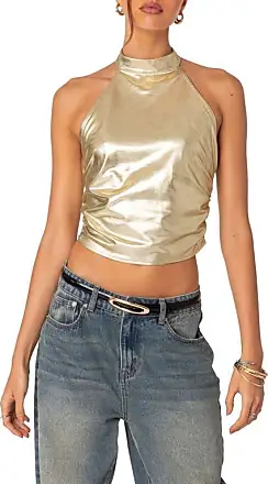 Women's Gold Crop Tops gifts - up to −69%