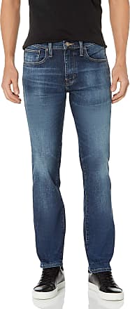Mens Machray Machray Silver Jeans Co Relaxed Fit Straight Leg Dark Wash Jeans 30W x 30L