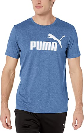 blue and white puma shirt