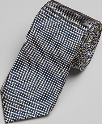 Jos. A. Bank Mens Traveler Collection Tonal Tie, Gold, One Size