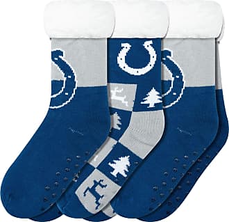 Buffalo Bills NFL Womens Fan Footy 3 Pack Slipper Socks