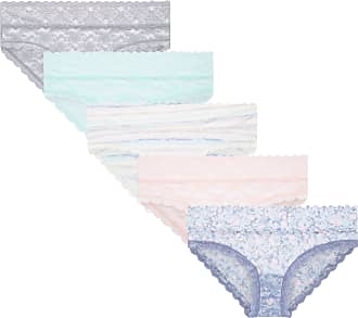 Jessica Simpson Womens Seamless No Show Thong Panties Underwear Multi-Pack 