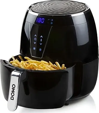 DOMO DO465FR friteuse 4l inox + couvercle filtre