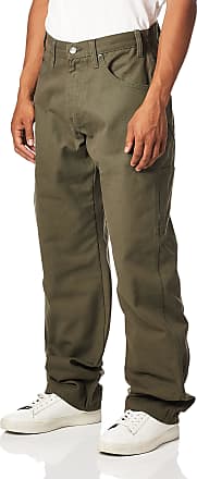 Dickies Men's Relaxed Fit Carpenter Jeans Sanded Duck Sizes 36 - 44  Brown, Green