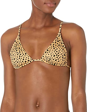 Farfetch Women Sport & Swimwear Swimwear Bikinis Bikini Sets Brown Tiger-print bikini set 