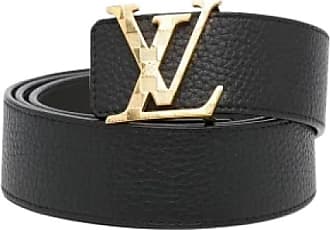 Cintura monogramma reversibile Louis Vuitton nero argento 40 mm taglia 100  MP130