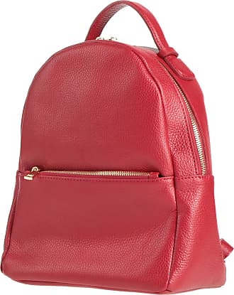 Women's PU Leather Backpack Red