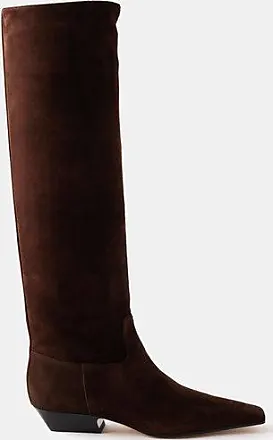 KHAITE The Marfa 35mm knee-high boots - Brown