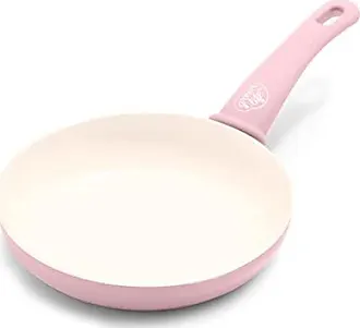 Paris Hilton Iconic Nonstick Pots and Pans Set, Multi-layer Nonstick  Coating, Dishwasher Safe Cookware Set, 10-Piece, Pink & Reversible Bamboo  Cutting