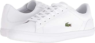 mens white lacoste shoes