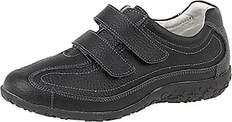 ladies wide fit velcro trainers