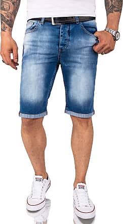 Rock Creek Herren Shorts Jeansshorts Denim Stretch Sommer Shorts Regular Slim M23 