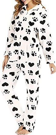 Jumpsuit Imprime Love Chaud Loose Casual Pas Cher ZYUEER Combinaison Pyjama Chic Femme 