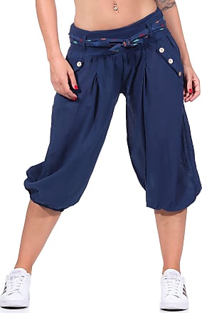 Lghxlxry Women's Casual Elastic Waist Cropped Pants Wide Leg Loose Capris Lounge Trousers with Pocket 