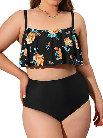  CUPSHE Women Swimsuit Plus Size Bikini Set High
