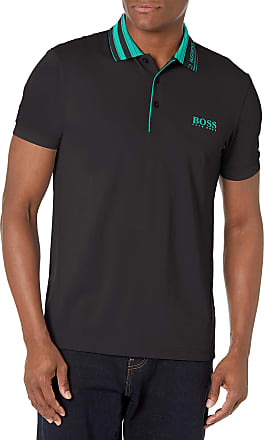 Black HUGO BOSS Polo Shirts: Shop up to −30% | Stylight