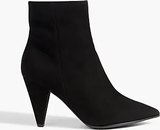 Gianvito Rossi Cutout Black Suede High Ankle Bootie Chic size 40.5 - Chicjoy