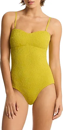 Interlace D Cup Tri Top – Chartreuse – Sea Level US