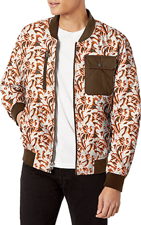 monogram-jacquard bomber jacket, Rochas