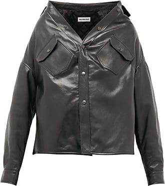 balenciaga womens leather jacket