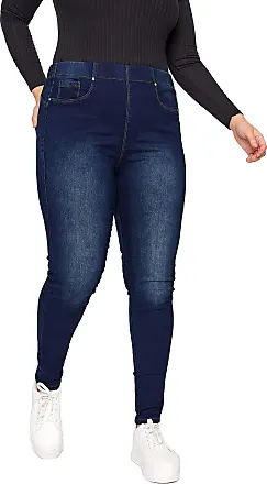 YOURS FOR GOOD Plus Size Dark Grey Extreme Ripped JENNY Jeggings