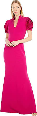 badgley mischka pink dress