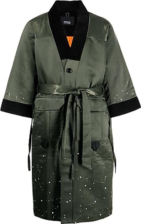 Wanted Mens Lightweight Plush Fleece Shawl Collar Kimono Robe 