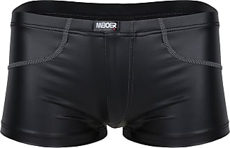 iEFiEL Mens Gloss Disco Hotpants Drawstring Boxer Briefs Shorts 