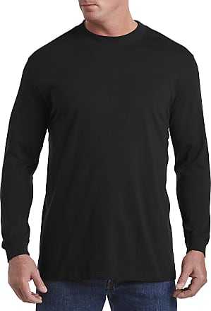 Harbor Bay by DXL Big and Tall Shapewear Tank T-Shirt Black 1XL 