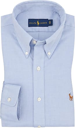 Polo Ralph Lauren Custom-Fit Oxfordhemd in Weiß für Herren Herren Bekleidung Hemden Business Hemden 