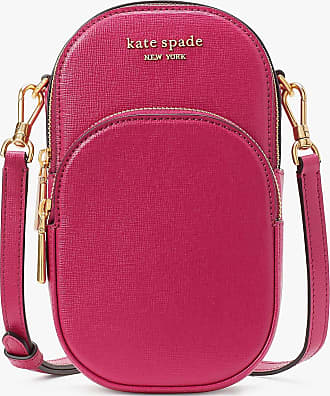 Kate Spade New York Morgan Leopard Double Zip Dome Crossbody Bag