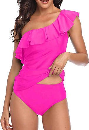  Yonique Two Piece Blouson Tankini Swimsuits for Women Modest  Bathing Suits Loose Fit Swimwear : Clothing, Shoes & Jewelry