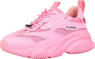 NWT Steve Madden POSSESSION HOT PINK size 7  Steve madden shoes, Pink  sneakers, Steve madden sneakers