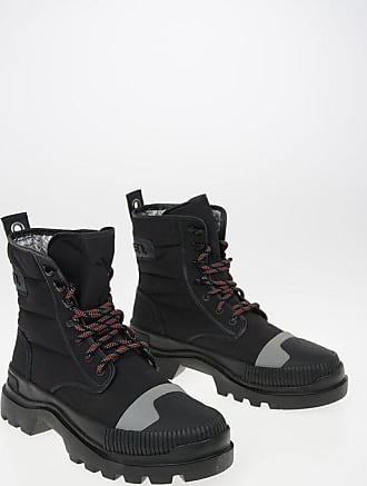 diesel boots black