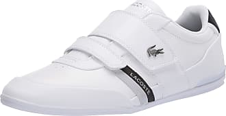 leather mens lacoste trainers