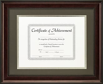 11x14 1" Silver Picture Frame Craig Frames Complete Document Frame Double Mat 