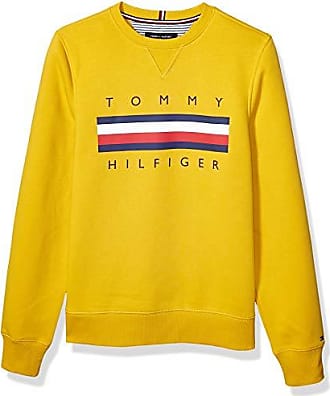 tommy hilfiger yellow pullover