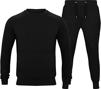 Mens Track Suits 2 Piece Outfits Long Sleeve Sweatshirt Pullover T Shirt Color Block Joggers Pants Set Pockets Casual Workout Sweat Suits Activewear 