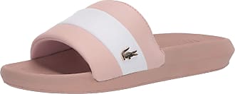 lacoste slides womens pink