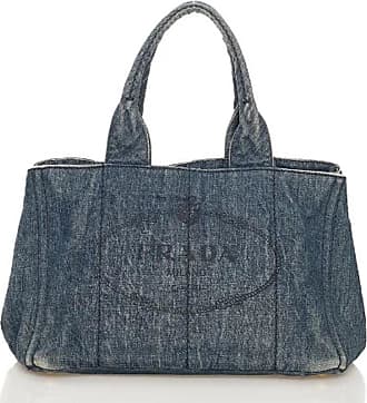 Miinto Donna Accessori Borse Borse stile vintage Pre-owned Satchel Bag Blu Donna Taglia: ONE Size 