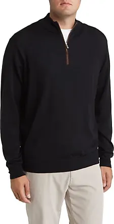 Men's Black Half-Zip Sweaters - up to −50%