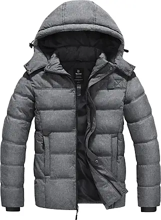  wantdo Men's Big&Tall Ski Jacket Winter Coat Warm