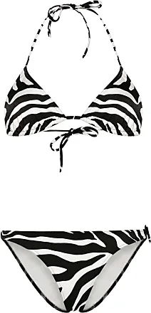 TOM FORD zebra print swimsuit - White