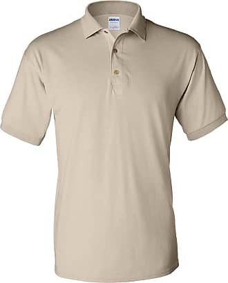 Gildan Gildan Adult DryBlend Jersey Short Sleeve Polo Shirt (2XL) (Sand)