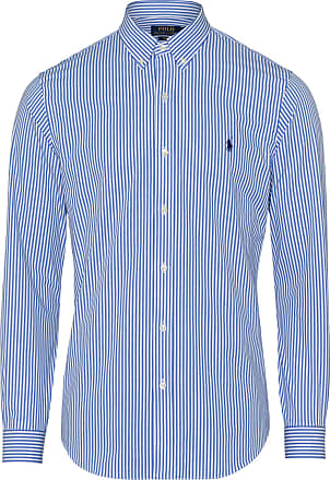 Herren Hemden Polo Ralph Lauren Hemden Polo Ralph Lauren Custom Fit Freizeithemd mit Karomuster in Blau für Herren 