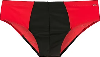 Amir Slama two-tone swim trunks - Red