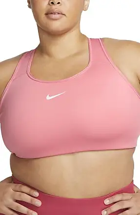 Nike Performance BRA - Medium support sports bra - violet dust/white/purple  